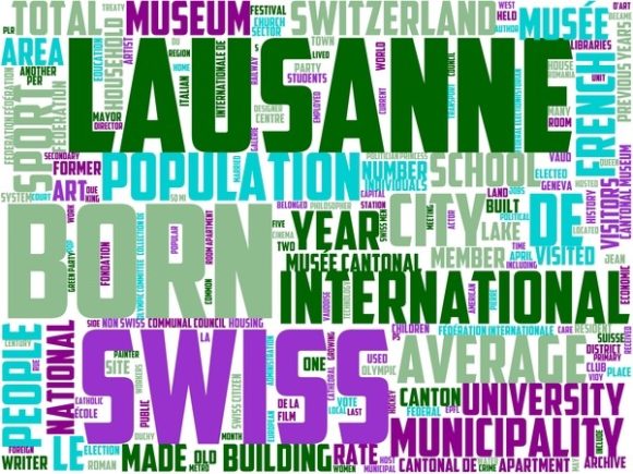Lausanne Wordart Tie Dye: A Creative Tool for Inspiring Design