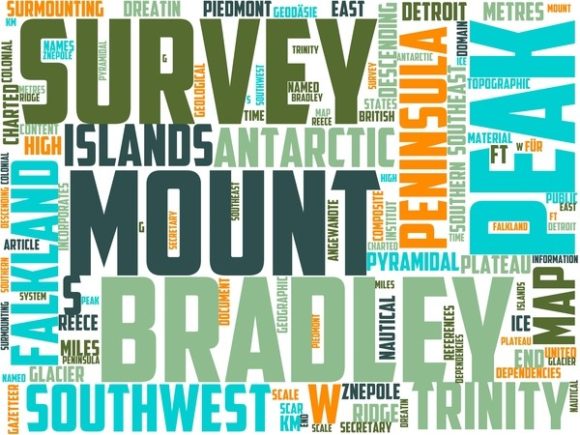 Mount Bradley Wordart Tumbler